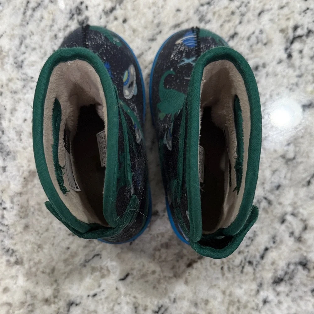 Bogs Kids' Dino Adventure Boots - Black and Green
